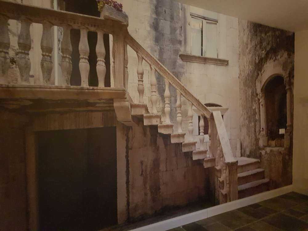 Scalinata nel centro storico di Korƒçula