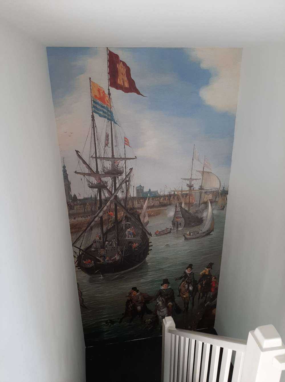 La partenza di un dignitario da Middelburg