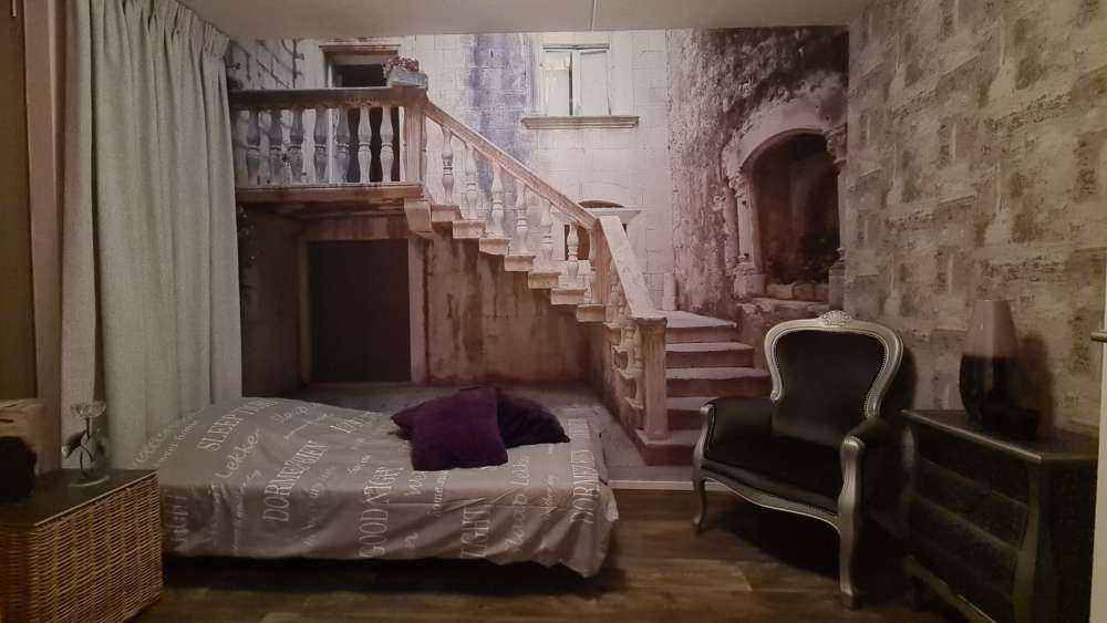 Scalinata nel centro storico di Korƒçula
