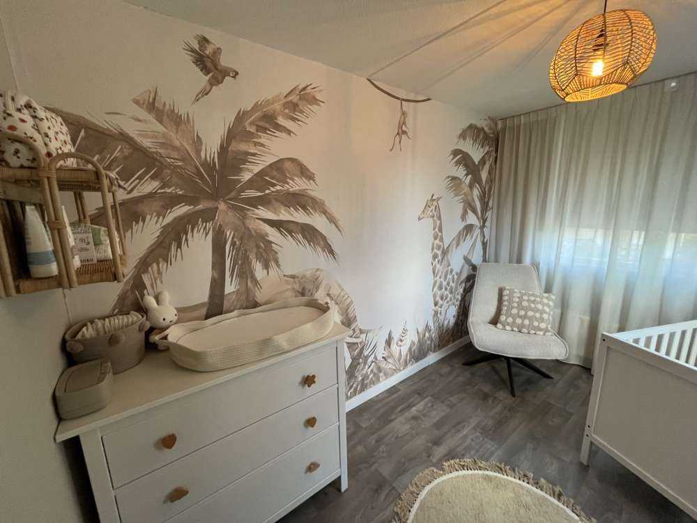 Vari animali della giungla in taupe