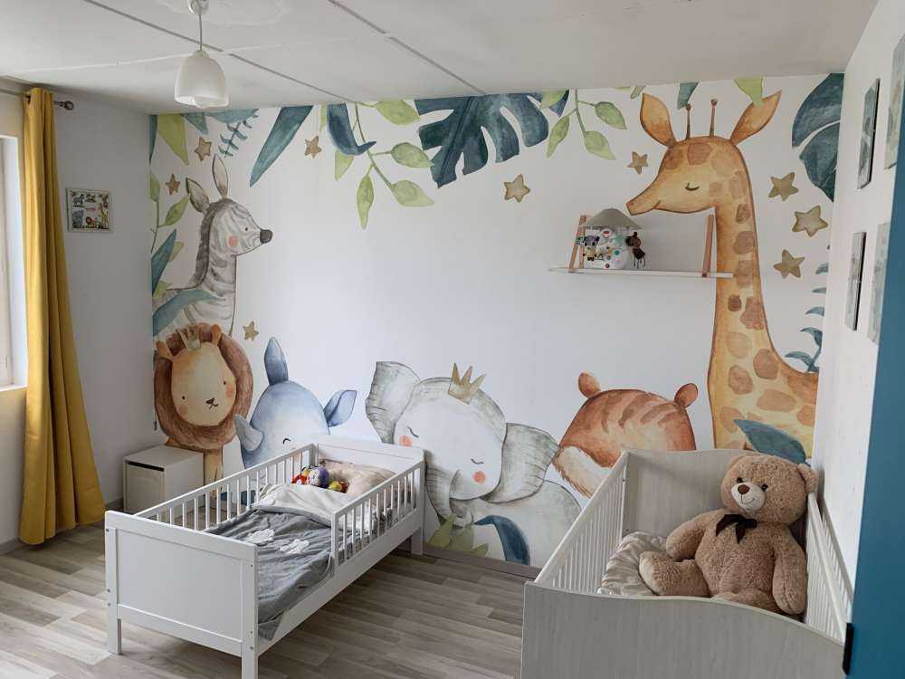 mix di animali della giungla