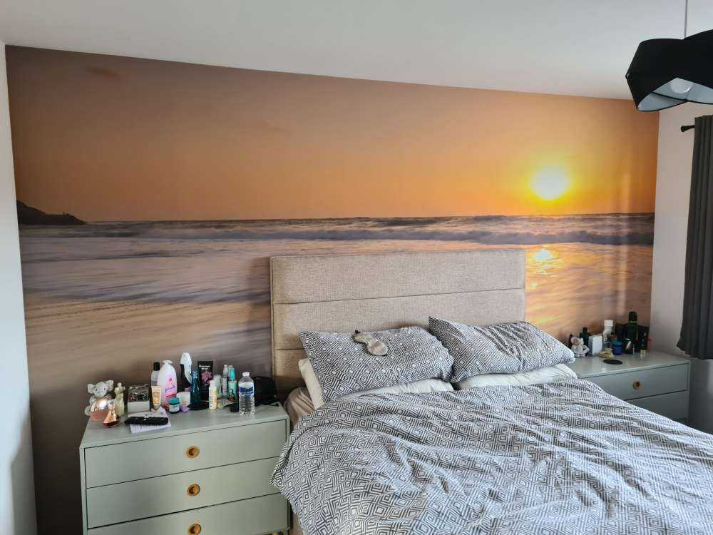 Tramonto sulla spiaggia