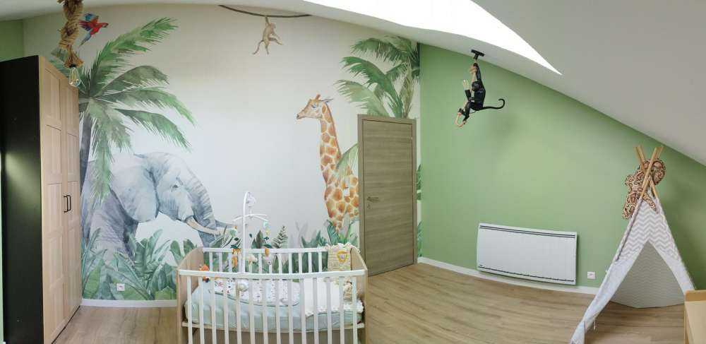 Animali giungla colorati