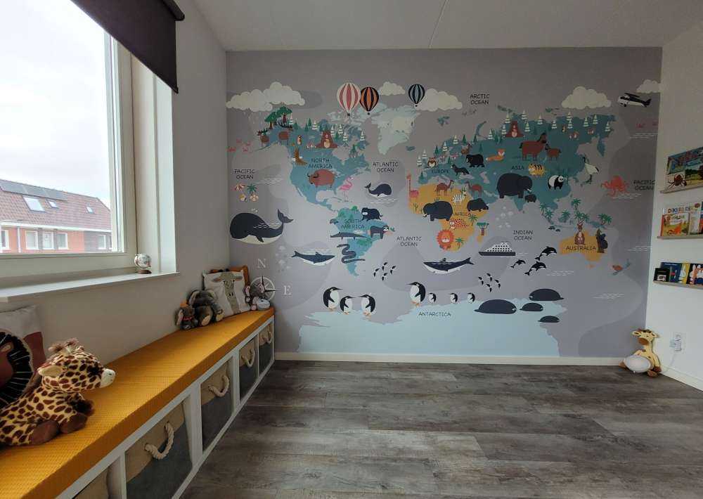 Mappa del mondo animale