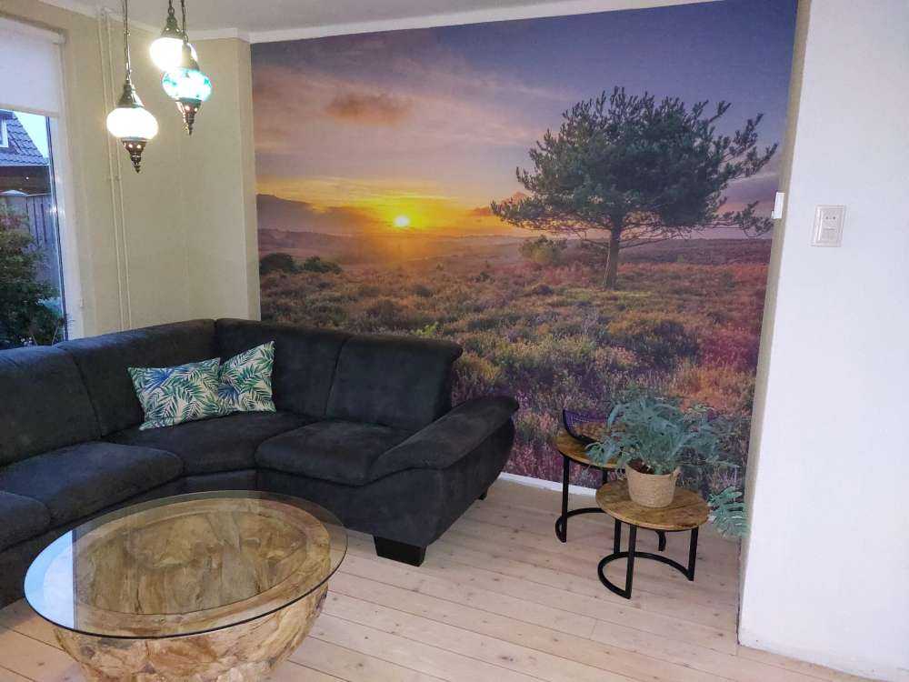 Tramonto sulla brughiera