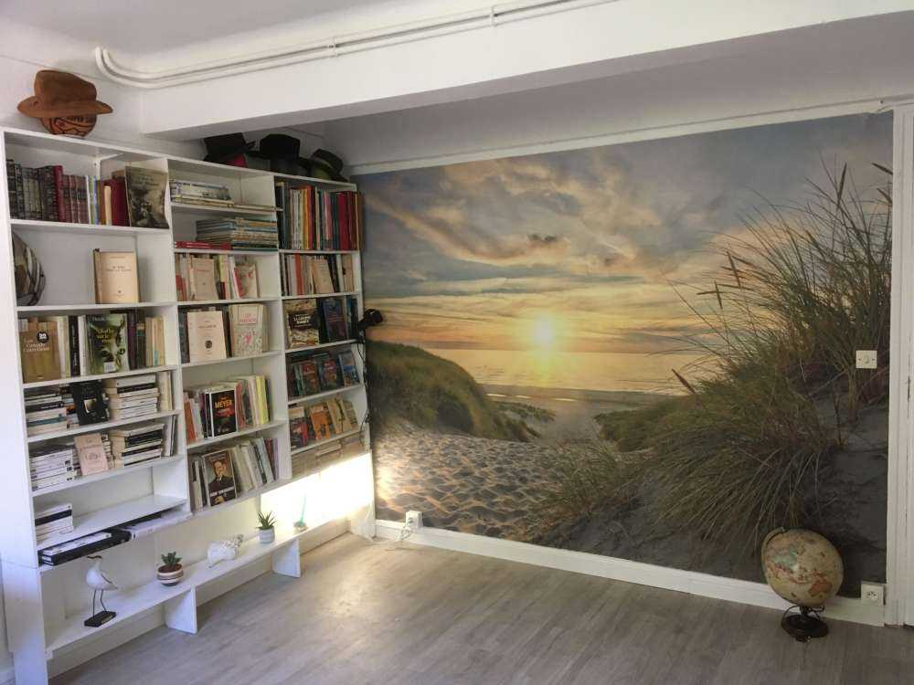 Tramonto sulla spiaggia delle dune