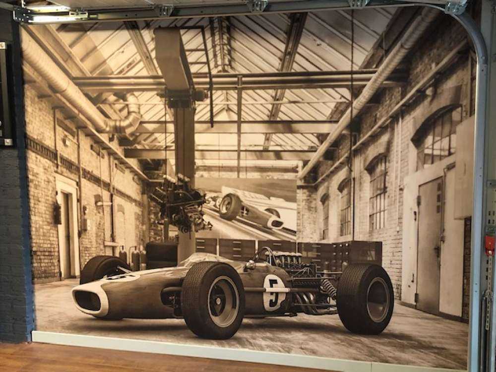 Vecchia auto da corsa