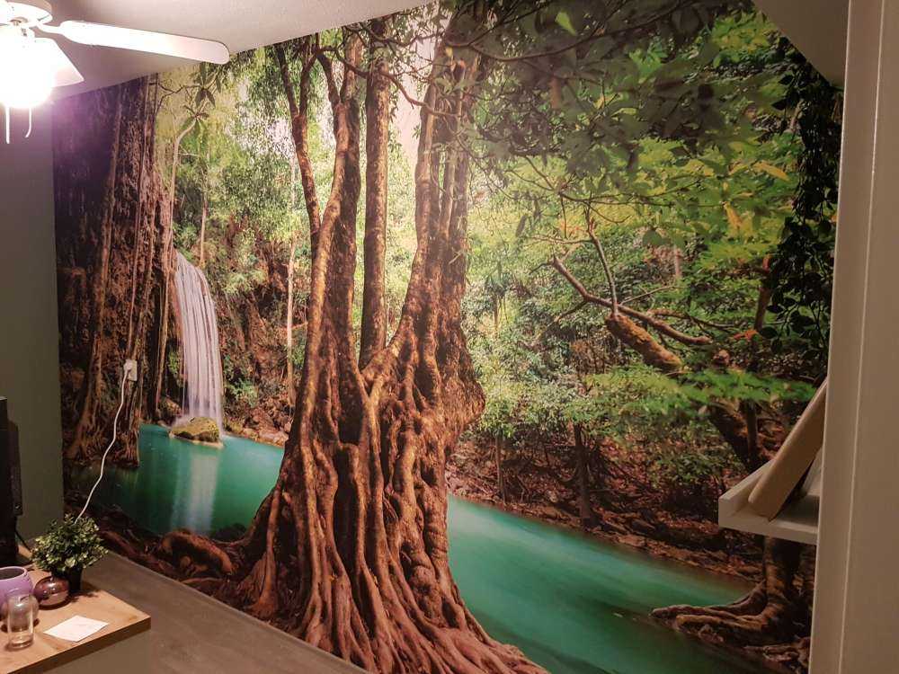 Cascata nella giungla tropicale