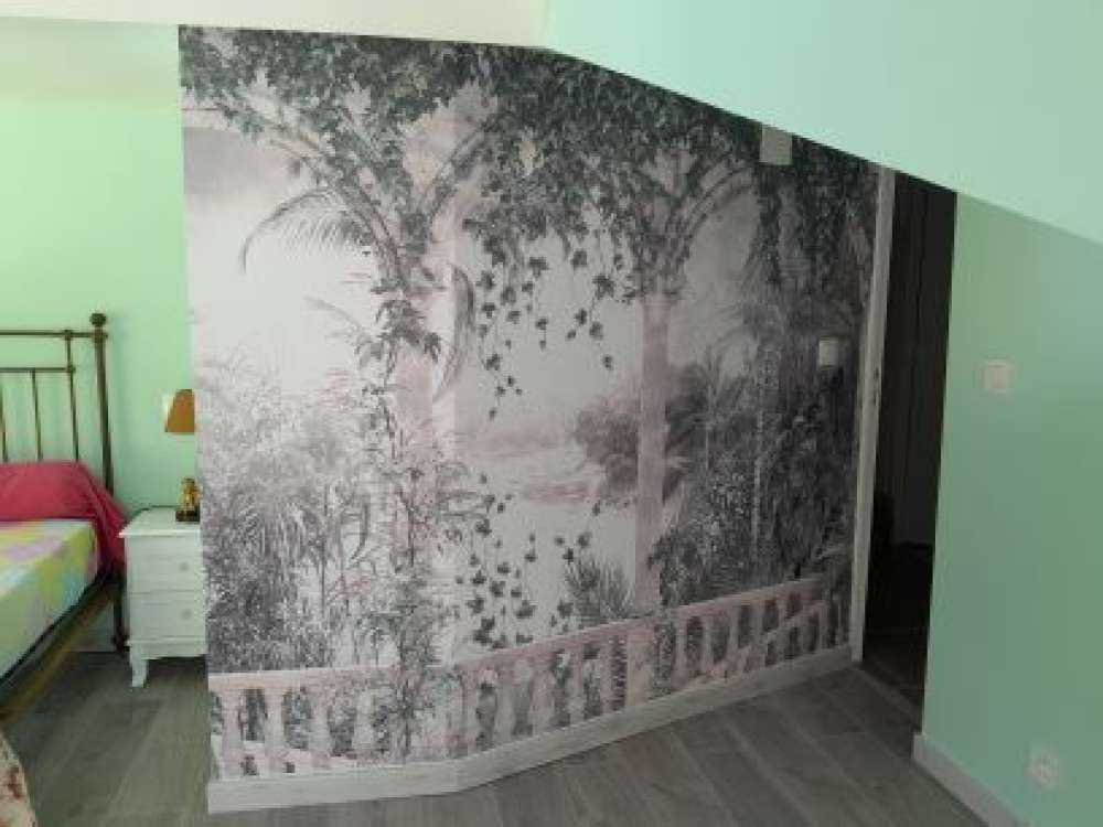 Alberi e foglie tropicali