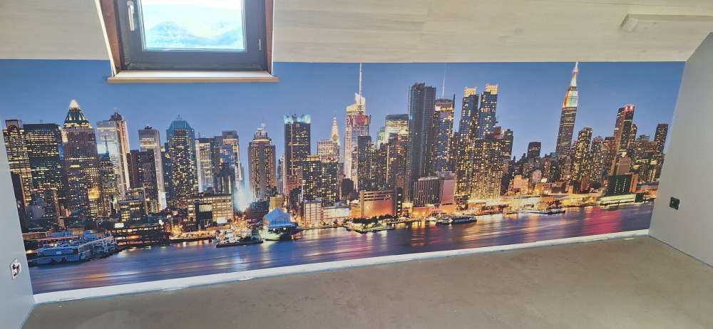 Skyline di New York Manhattan