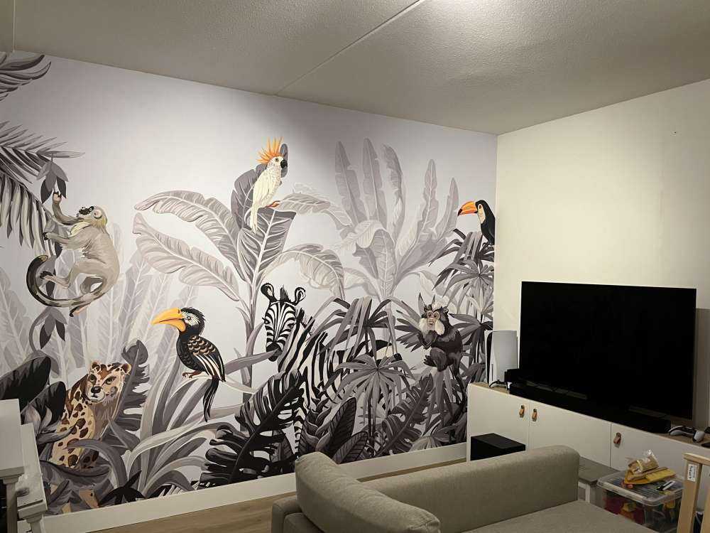 Giungla piena di animali