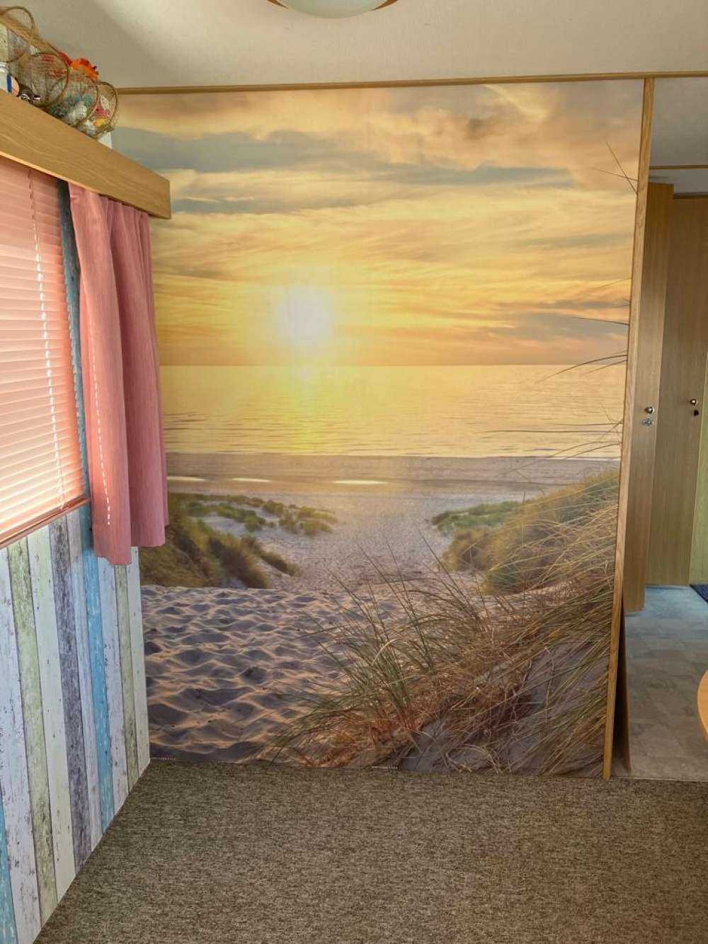 Tramonto sulla spiaggia delle dune