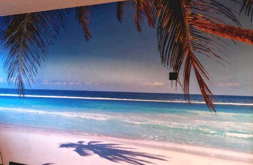 Spiaggia sotto il mare