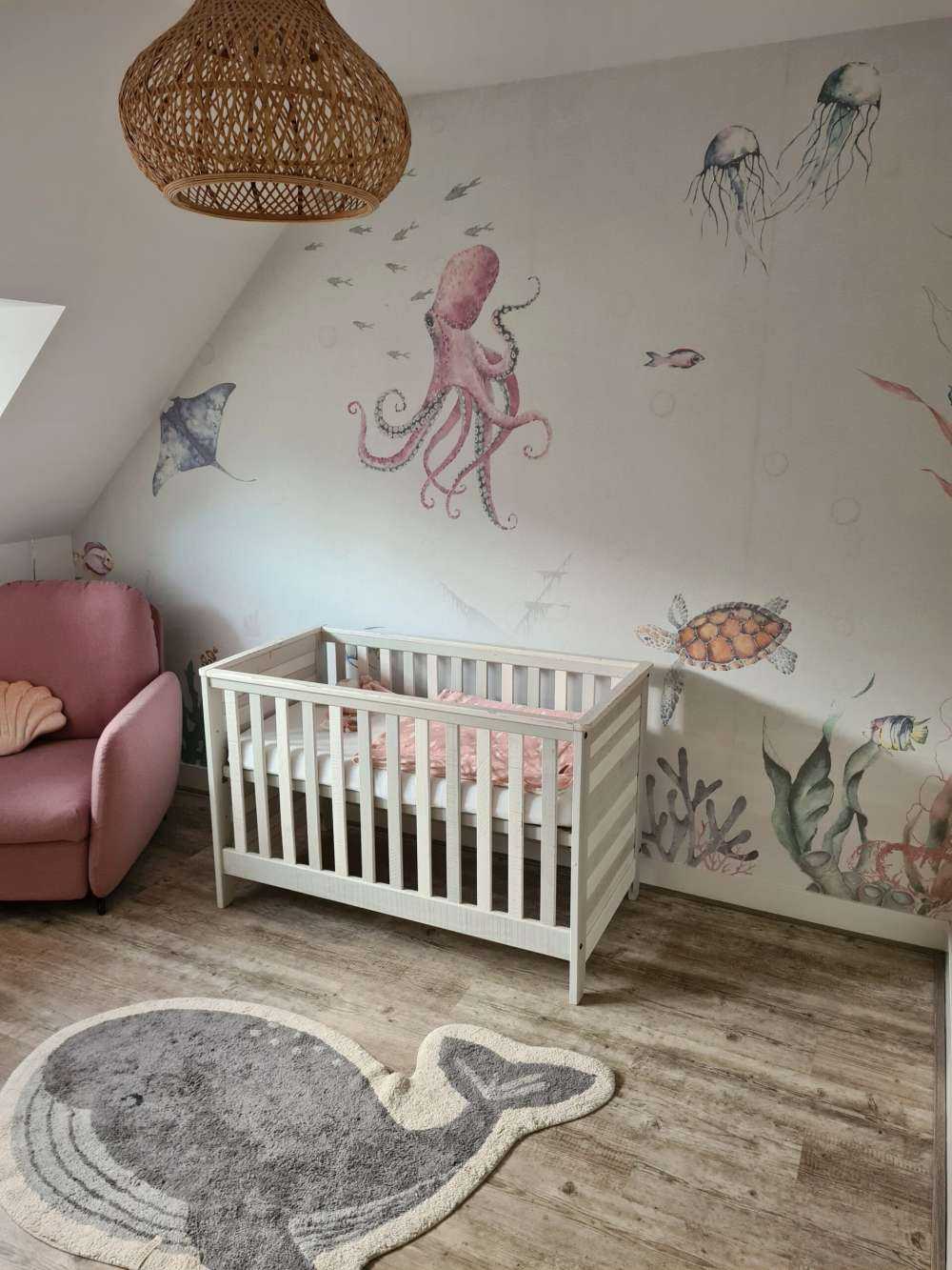 Onderwaterwereld van waterverf