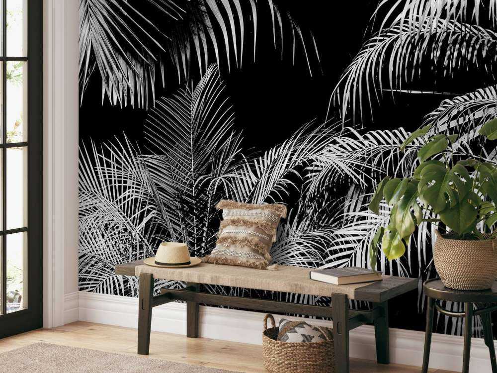 Pianta con foglie bianche