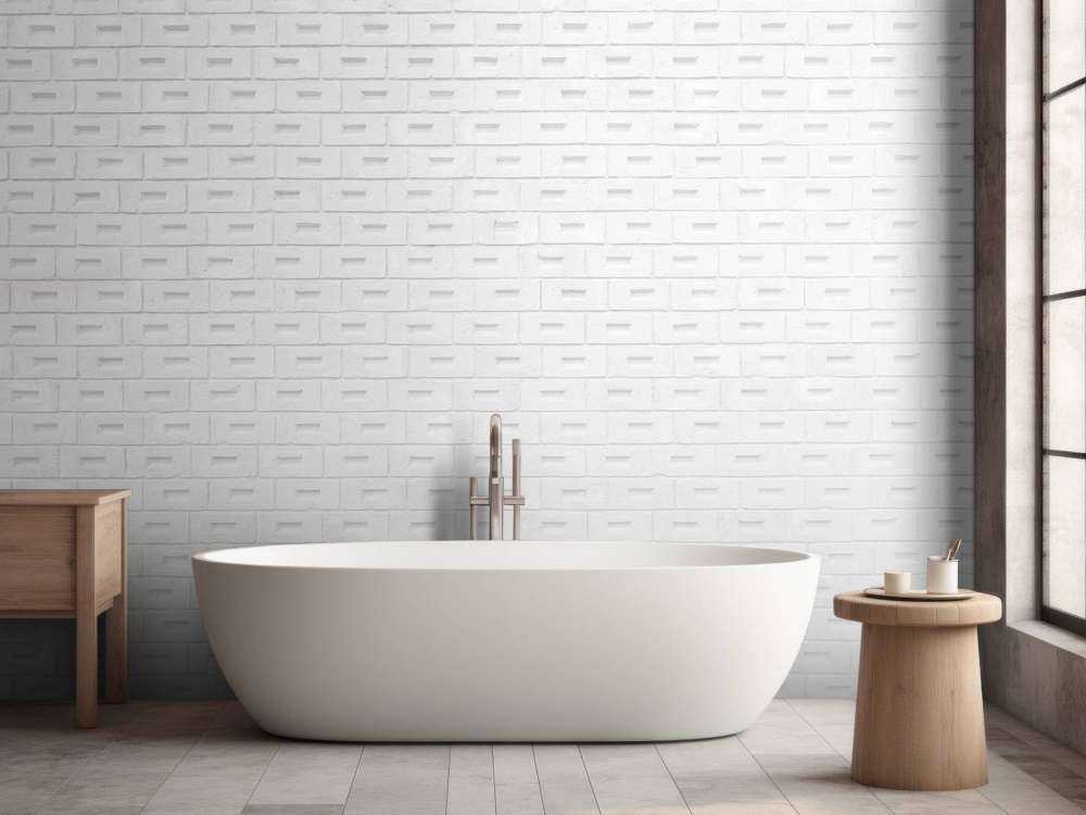 Mattoni bianchi moderni