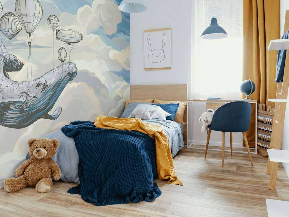 Mongolfiere con balena