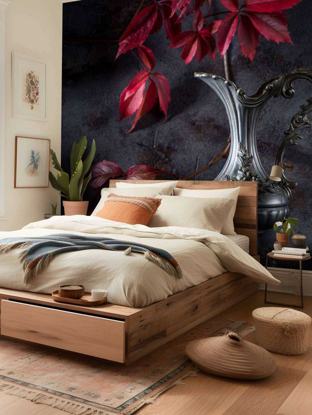 Lattina di vino rosso e frutta rossa