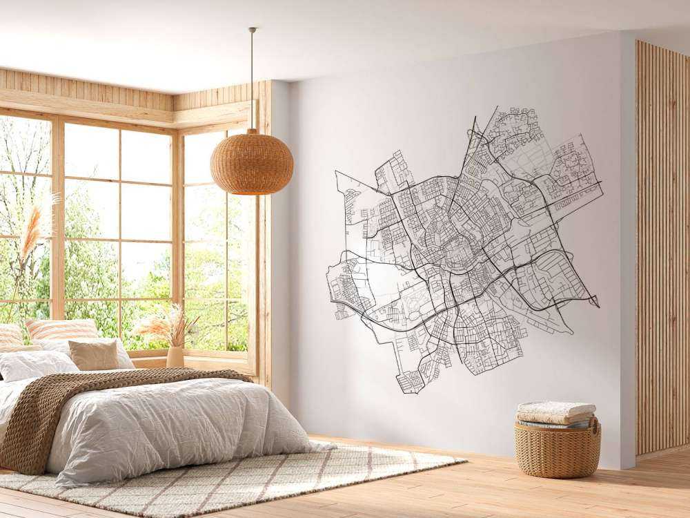 Mappa di Groninga, bianco