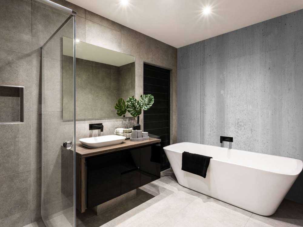 Calcestruzzo nero e bianco e nero 