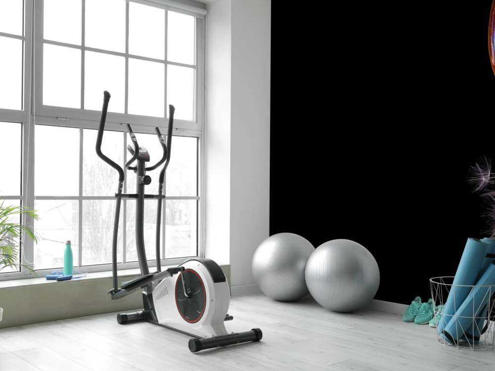 Farfalla blu su un dente di leone