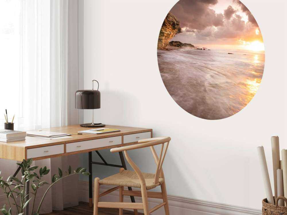 Tramonto sulle rocce