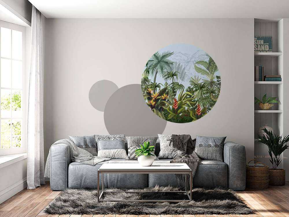 Alberi e fiori della giungla