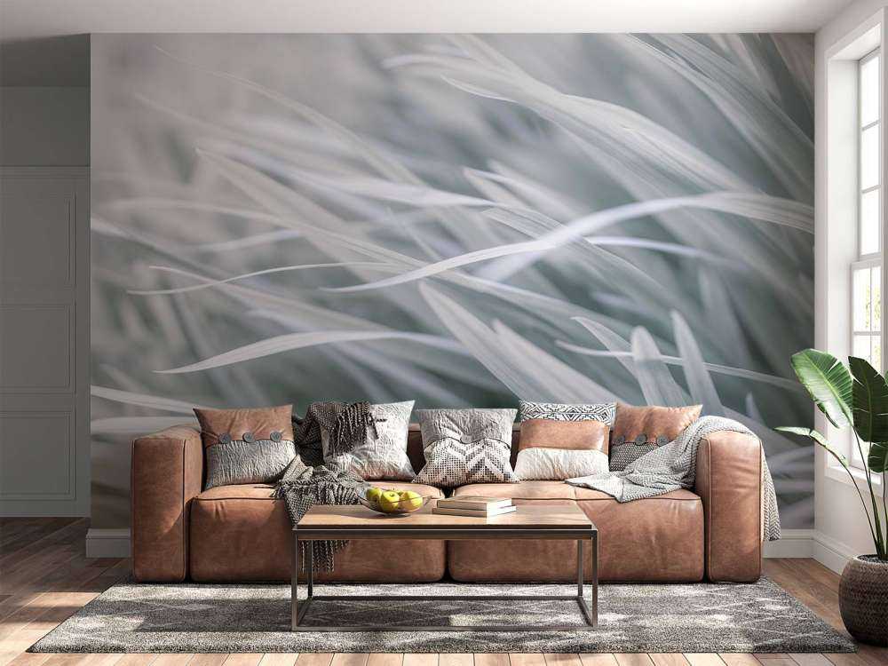 Fili d'erba ravvicinati