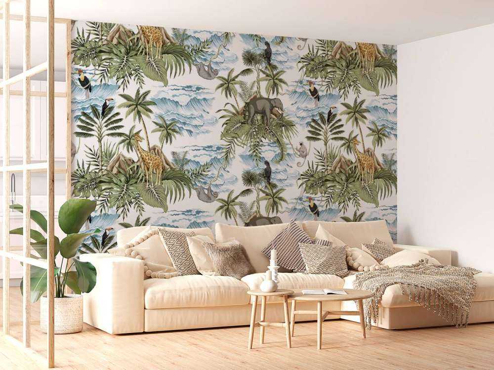 Animali tra le foglie