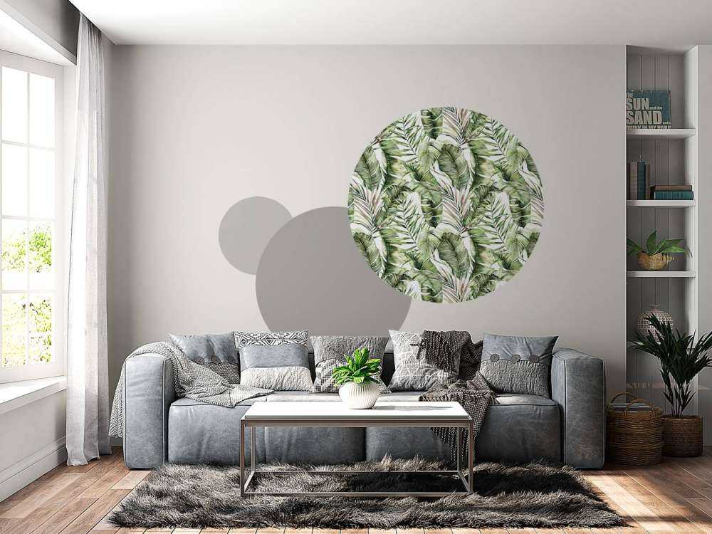 Foglia di palma verde