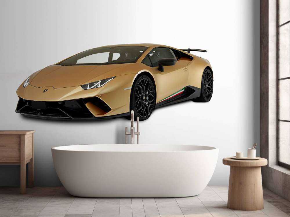 Lamborghini Huracán - Anteriore destro, bianco