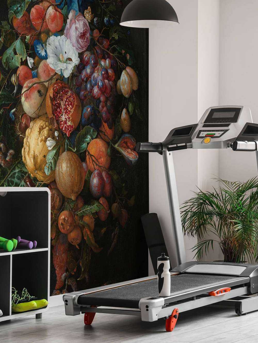 Festone di frutta e fiori