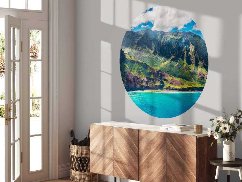 Montagne lungo la costa