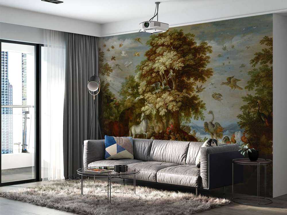 Orfeo incanta gli animali con la sua musica