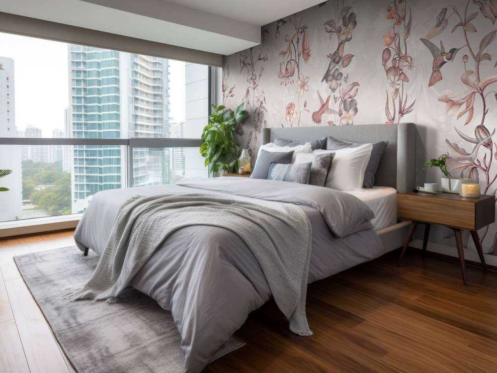 Fiori di prato e giardino rosa antico