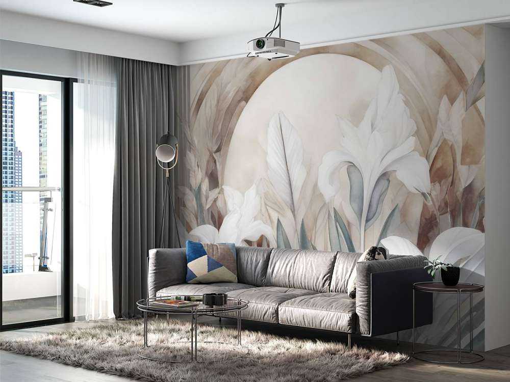 Iris all'alba grigia