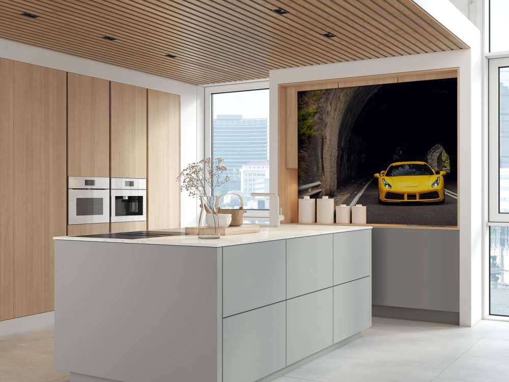 Ferrari 488 GTB su strada di montagna