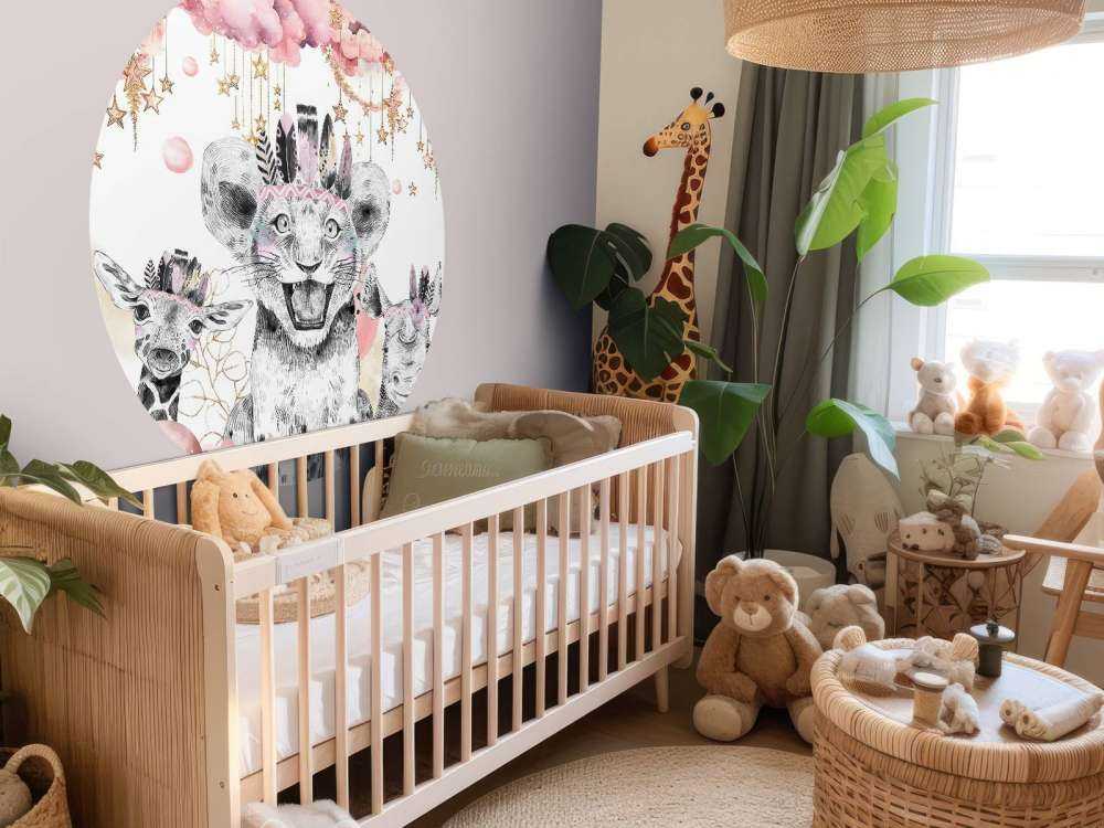 Animali sognanti sotto nuvole stellate