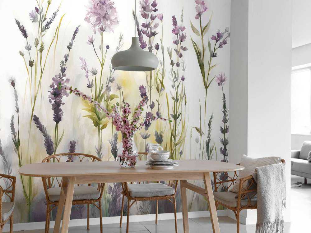 Lavanda Radura Senza Giunzioni Beige Caldo