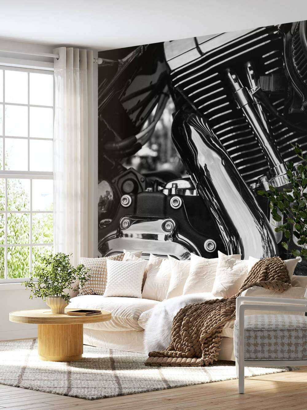 Blocco motore lucido