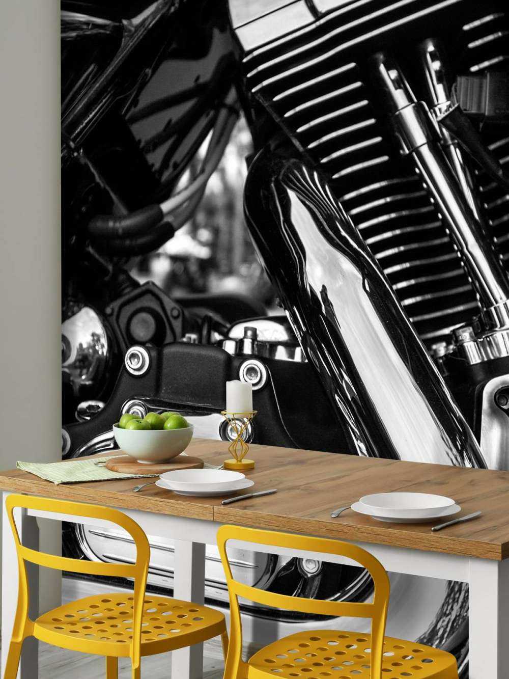 Blocco motore lucido