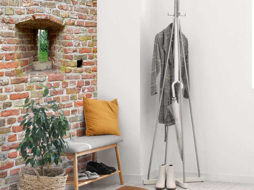 Muro della città con vista attraverso