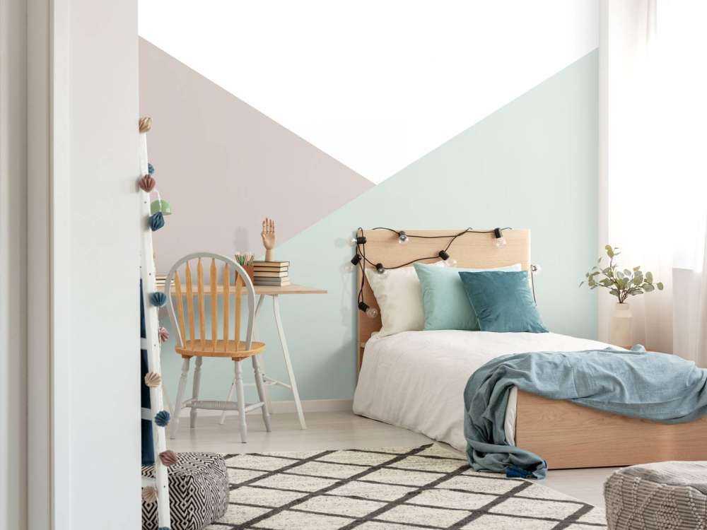 Triangoli colorati pastello