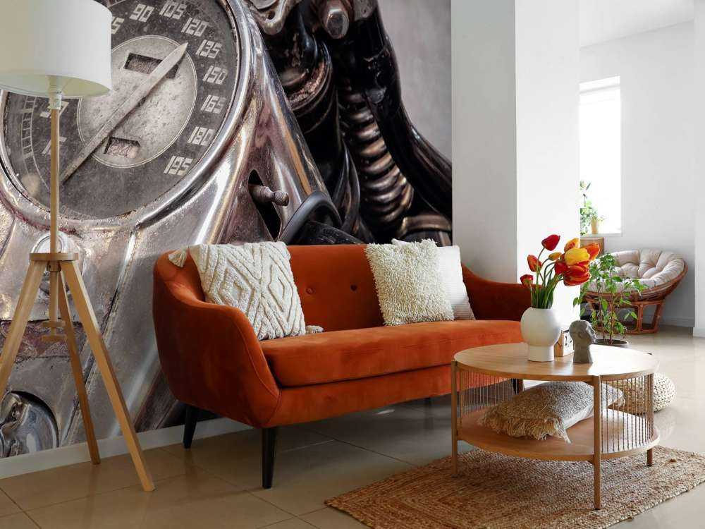 Serbatoio e tachimetro