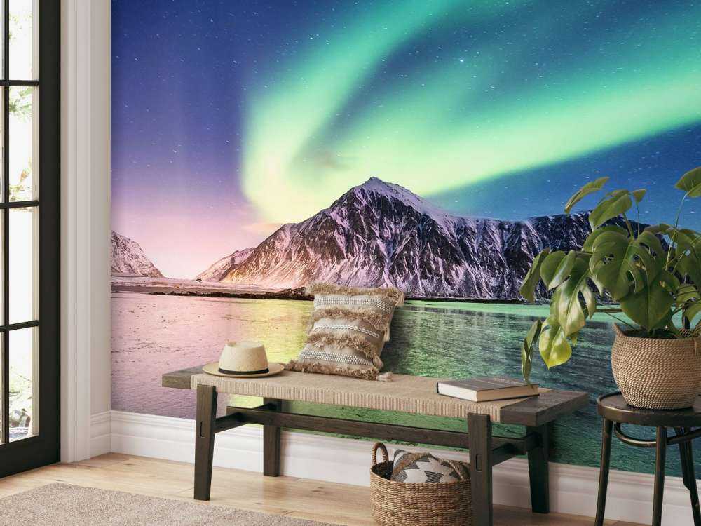 Chiara aurora boreale