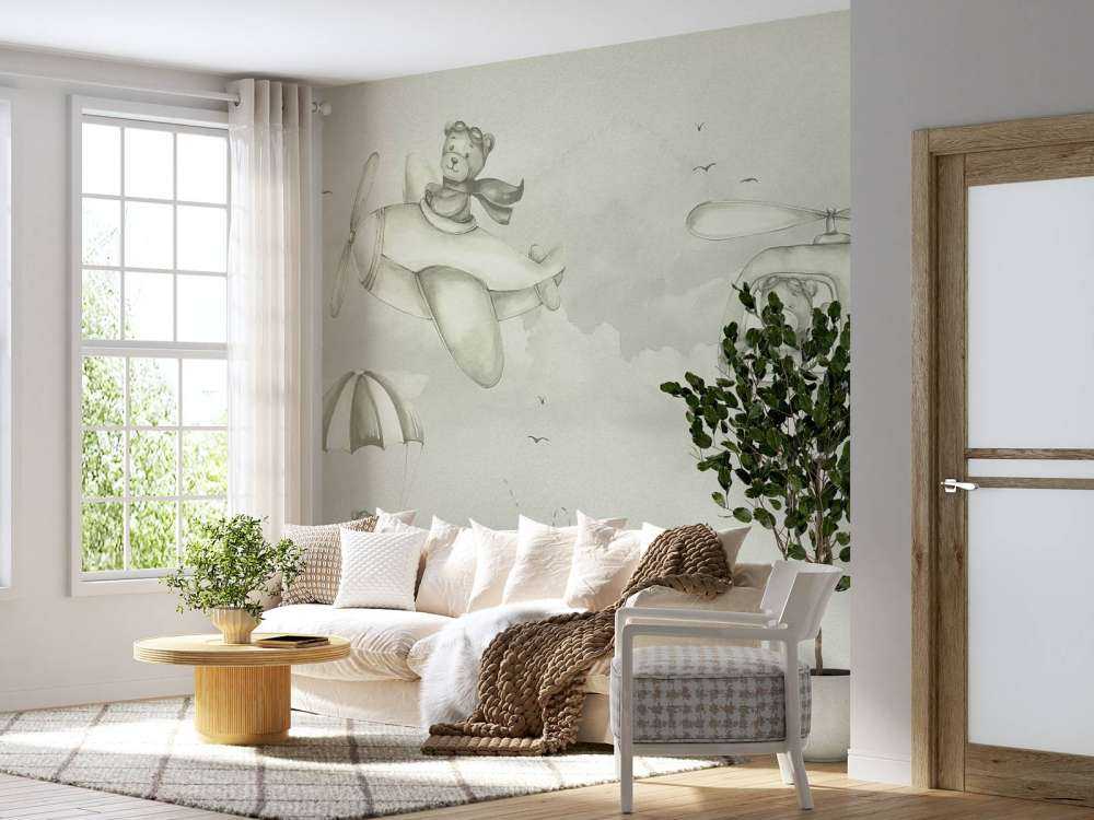 Piloti di orsi in verde