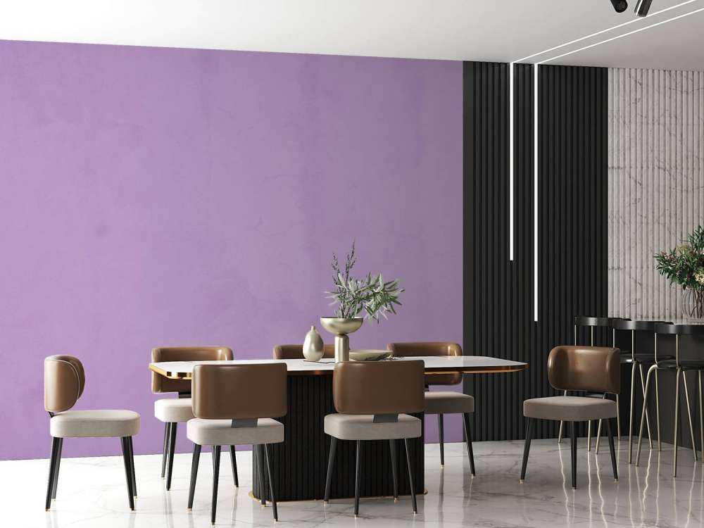 Viola pastello in cemento