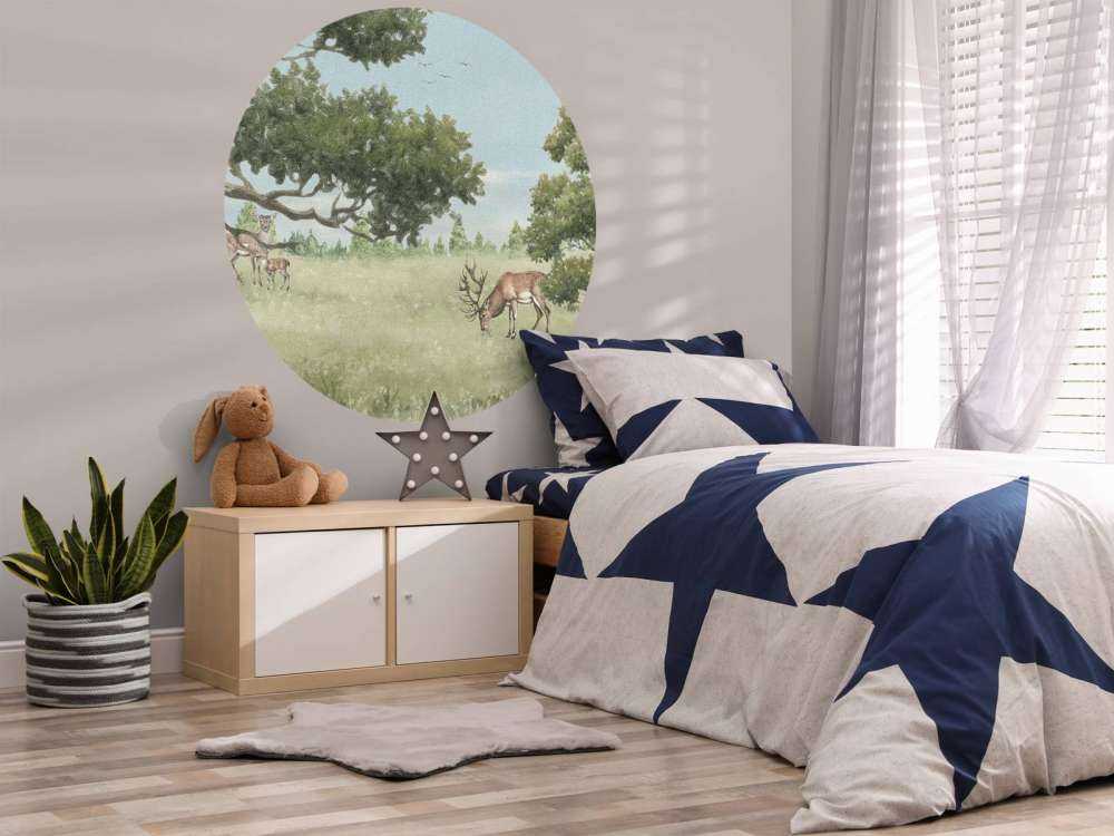 Paesaggio con animali