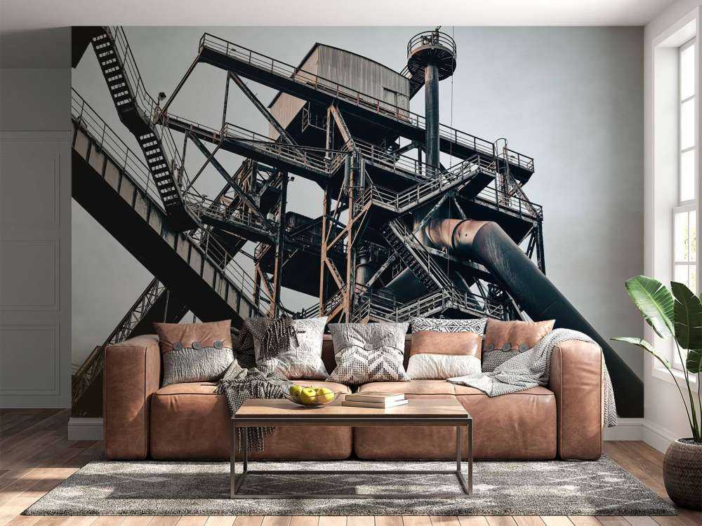 Fabbrica di acciaio abbandonata