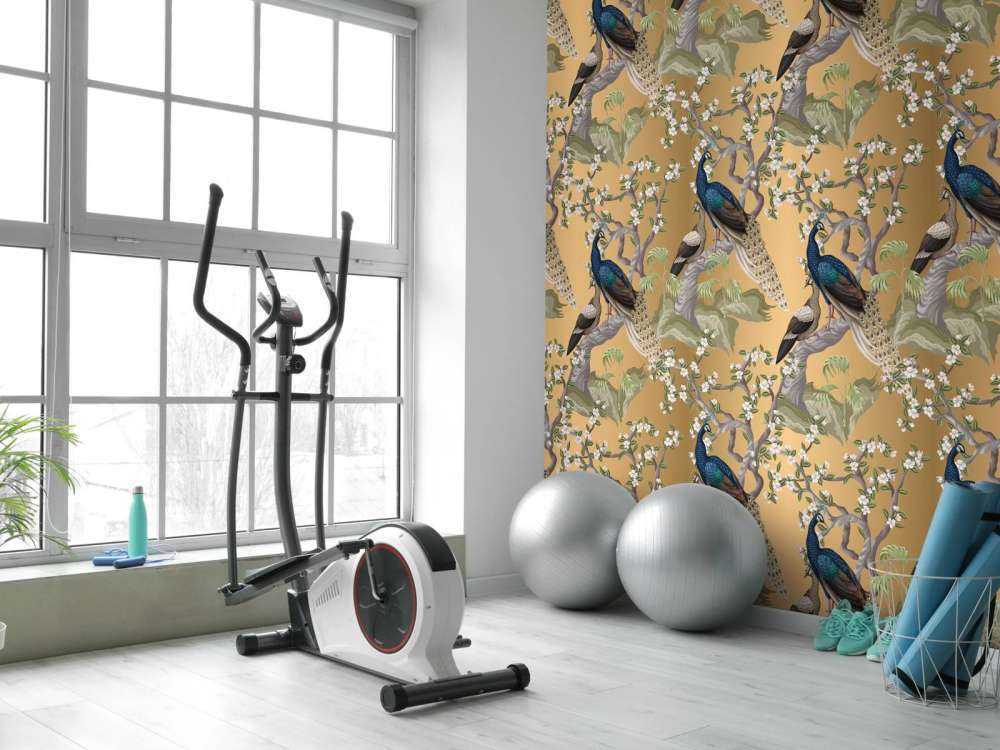 Sussurri di Pavone in un'Oasi